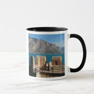 Italien, Malcesine, Blick vom Burgturm von Tasse
