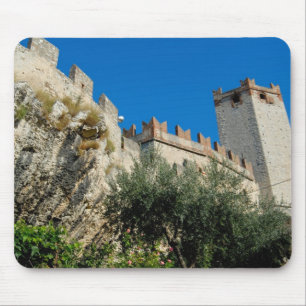 Italien, Malcesine, Gardasee, Castello Scaligero Mousepad