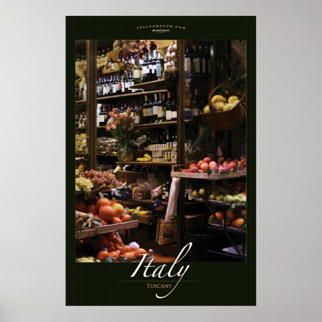 Italien Markt Poster (Vorne)