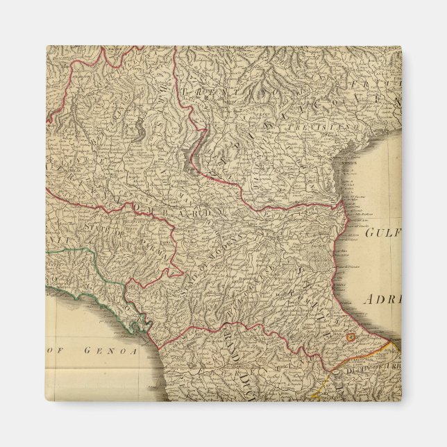 Italien Mitte, oben Magnet (Vorne)