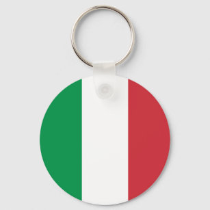 Italien - Nationale Flagge Italiens Schlüsselanhänger
