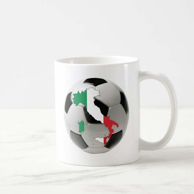 Italien-Nationalmannschaft Kaffeetasse (Rechts)