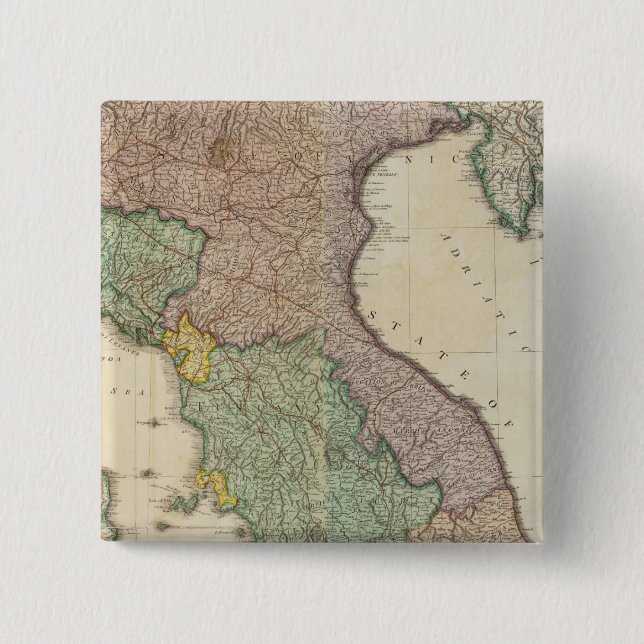 Italien Nord 2 Button (Vorderseite)