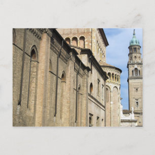 Italien, Parma, Turm der Kirche San Giovanni Postkarte