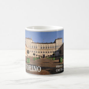 Italien - Piemont - Turin - Burgplatz - Kaffeetasse