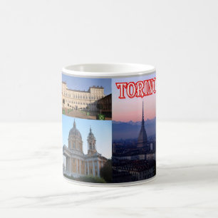 Italien - Piemont - Turin - Mosaik - Kaffeetasse
