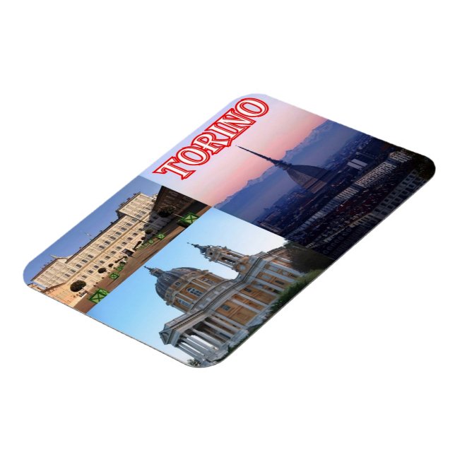 Italien - Piemont - Turin - Mosaik - Magnet (Linke Seite)