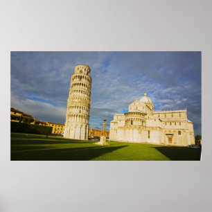 Italien, Pisa, Duomo und Leaning Tower, Pisa, 2 Poster