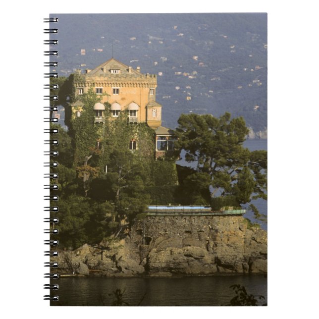 Italien, Portofino. Landschaftliches Leben Notizblock (Vorderseite)