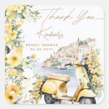 Italien Positano Amalfi Vespa Brautparty