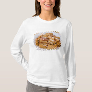 Italien, Positano. Display Platte der rigatoni. T-Shirt