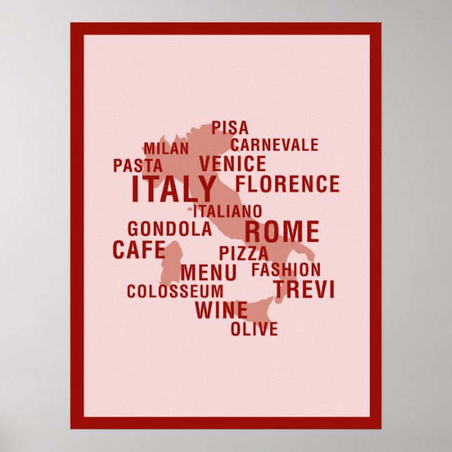 Italien Poster (Vorne)