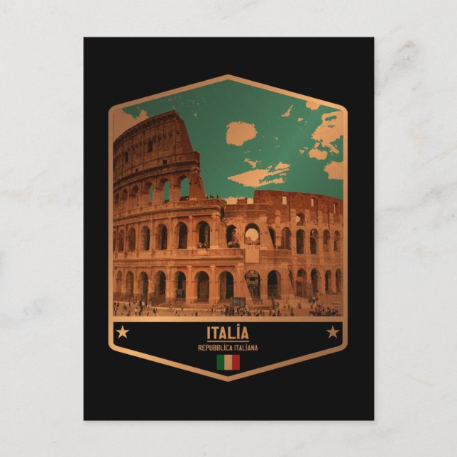 Italien Postkarte (Vorderseite)