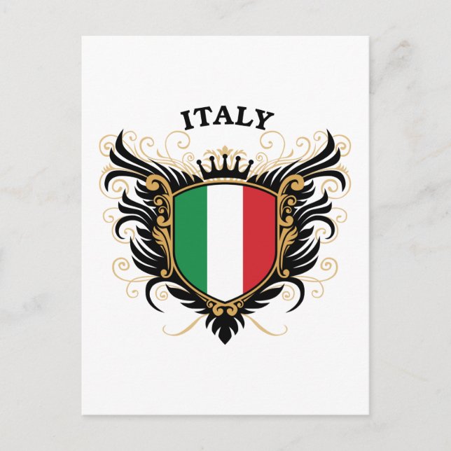 Italien Postkarte (Vorderseite)