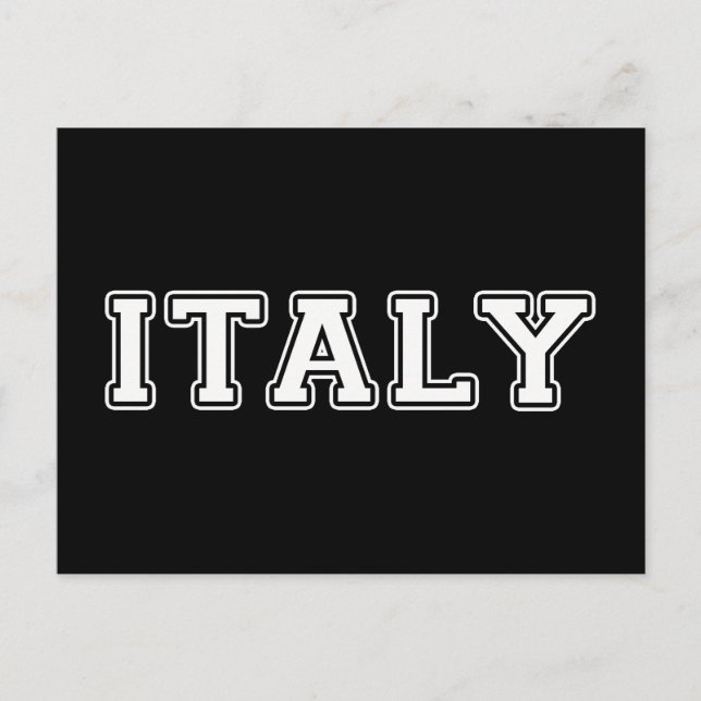 Italien Postkarte (Vorderseite)