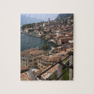 Italien, Provinz Brescia, Limone sul Garda. Stadt