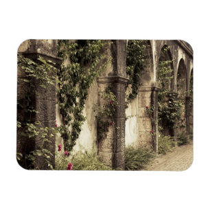 Italien, Provinz Brescia, Riviera Gardone. Garten Magnet