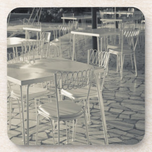 Italien, Provinz Brescia, Sirmione. Café am See Getränkeuntersetzer