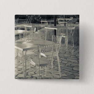 Italien, Provinz Brescia, Sirmione. Seecafé Button