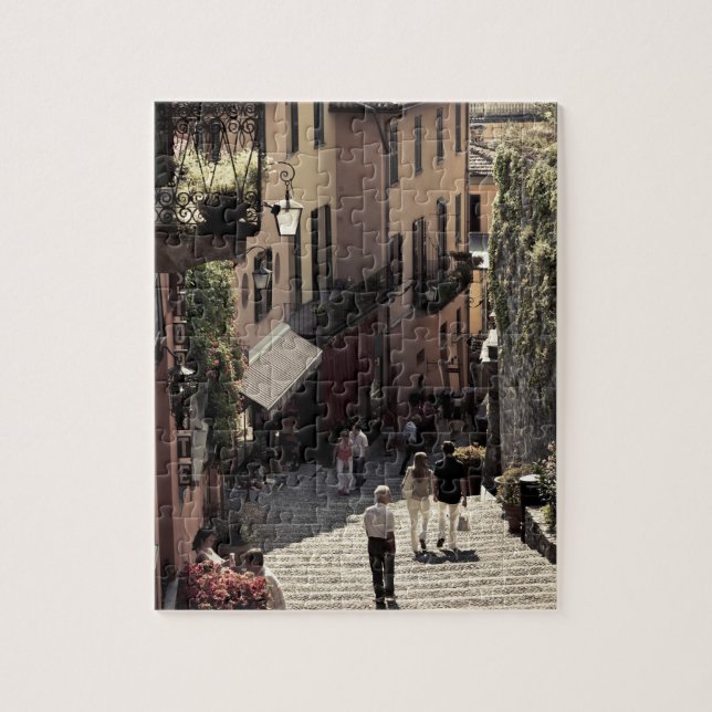 Italien, Provinz Como, Bellagio. Salita 2 (Vertikal)