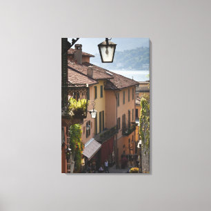 Italien, Provinz Como, Bellagio. Salita Leinwanddruck