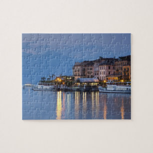 Italien, Provinz Como, Bellagio. Stadtansicht,