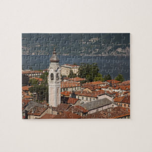 Italien, Provinz Como, Menaggio. Stadtansicht und