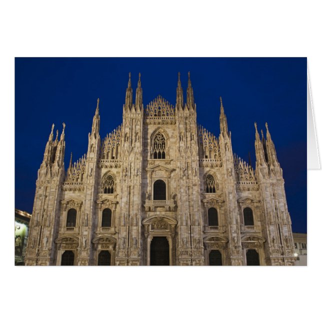 Italien, Provinz Mailand, Mailand. Kathedrale von  (Vorderseite (Horizontal))