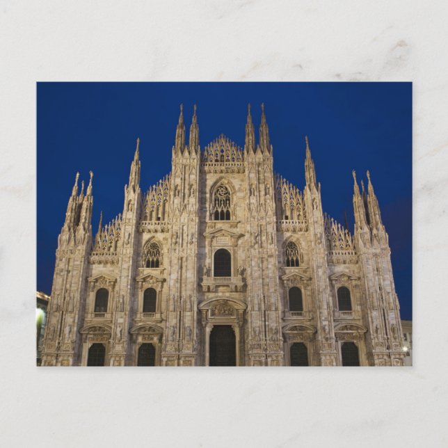 Italien, Provinz Mailand, Mailand. Kathedrale von  Postkarte (Vorderseite)