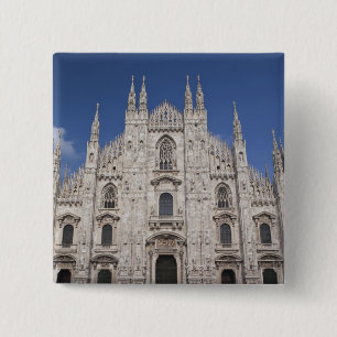 Italien, Provinz Mailand, Mailand. Mailänder Dom,  Button