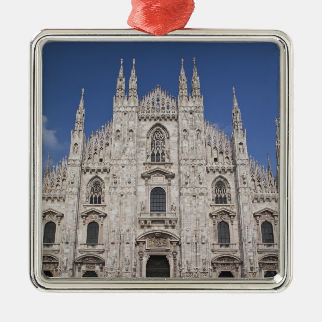 Italien, Provinz Mailand, Mailand. Mailänder Kathe Silbernes Ornament (Vorne)