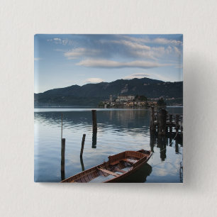 Italien, Provinz Novara, Orta San Giulio. Isola Button