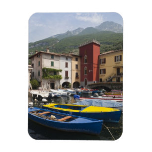 Italien, Provinz Verona, Malcesine. Cassone alt 2 Magnet