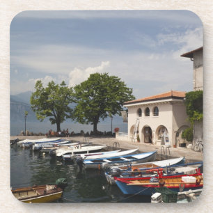 Italien, Provinz Verona, Malcesine. Cassone alt Getränkeuntersetzer