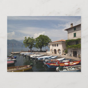 Italien, Provinz Verona, Malcesine. Cassone alt Postkarte