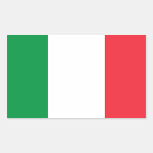 Italien Rechteckiger Aufkleber