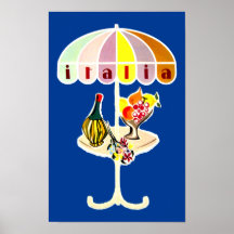 Italien Reiseplakat