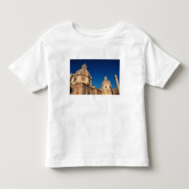 Italien, Rom, Kirche Santa Maria di Loreto und Kleinkind T-shirt (Vorderseite)
