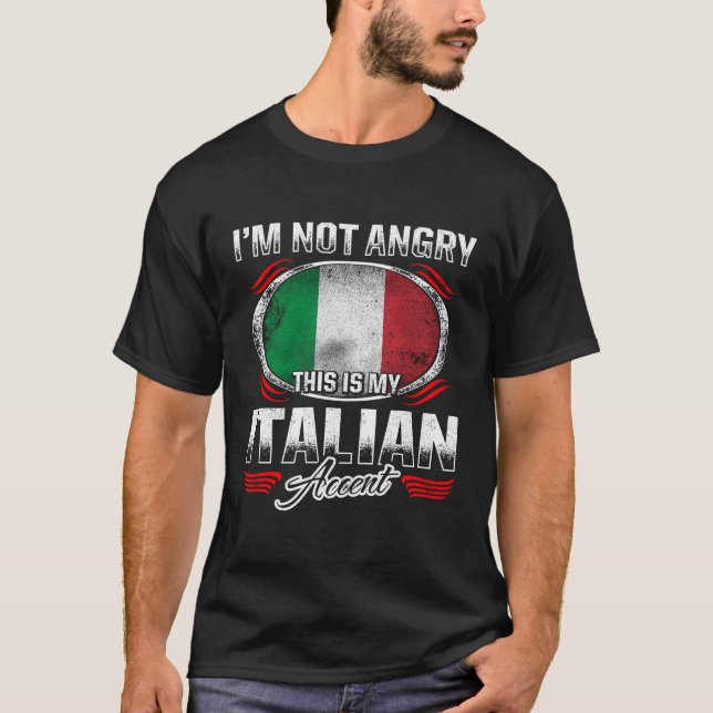 Italien Roots Italienisches Kulturerbe Proud Itali T-Shirt (Vorderseite)
