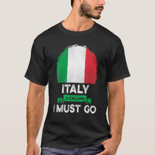 Italien ruft mich auf, italienische Wurzeln des Ku T-Shirt