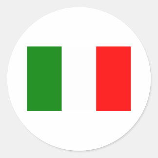 Italien Runder Aufkleber