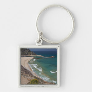 Italien, Sardinien, Buggerru. Buggerru Strand und Schlüsselanhänger