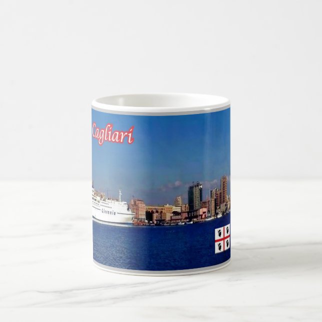 Italien - Sardinien - Cagliari - Hafen - Kaffeetasse (Mittel)