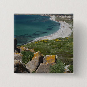 Italien, Sardinien, Tharros. Aussicht aus Spanien Button