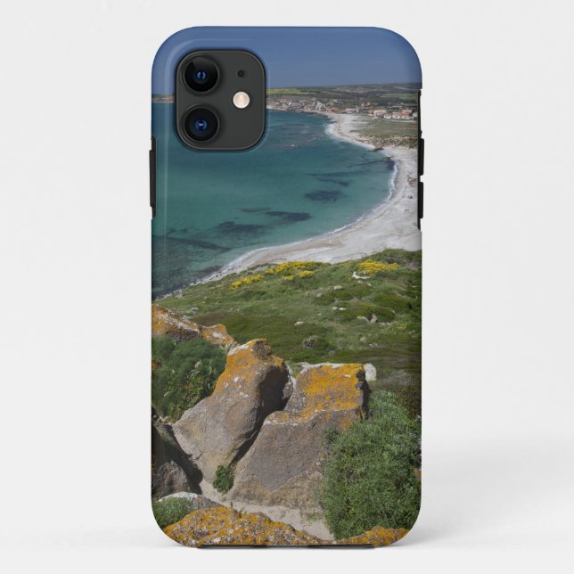 Italien, Sardinien, Tharros. Aussicht aus Spanien Case-Mate iPhone Hülle (Rückseite)