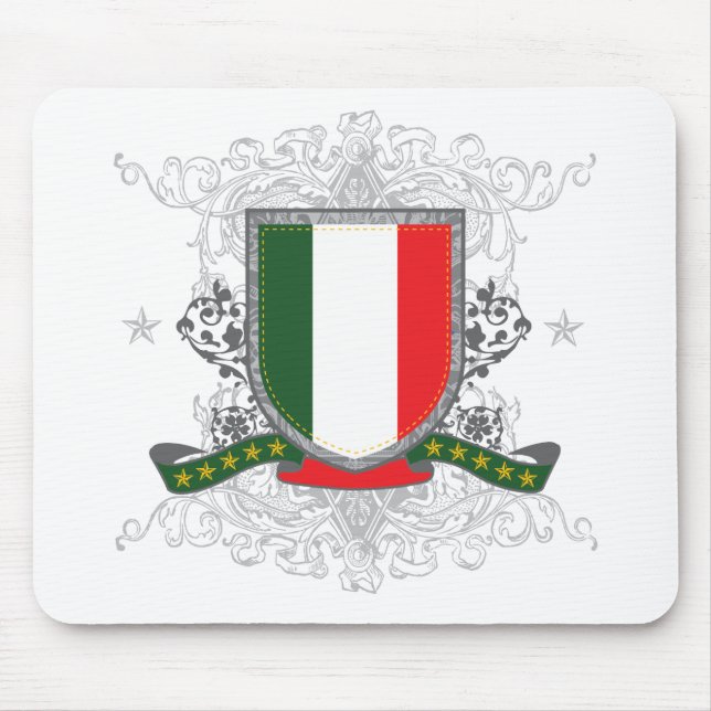 Italien-Schild Mousepad (Vorne)
