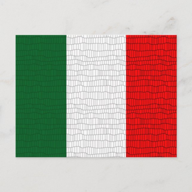Italien - Schlangenfell Postkarte (Vorderseite)