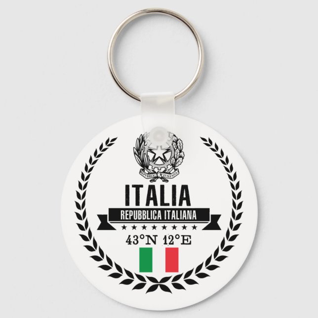 Italien Schlüsselanhänger (Vorderseite)