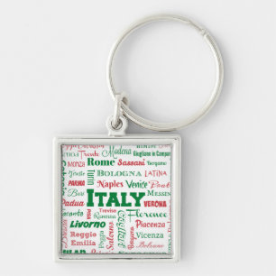 Italien Schlüsselanhänger Cities - italienische 