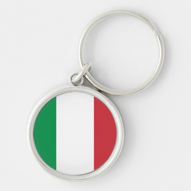 Italien Schlüsselanhänger für Flaggen (Vorne)